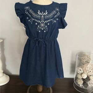 Girls Jean Dress by Dollhouse Size 7/8